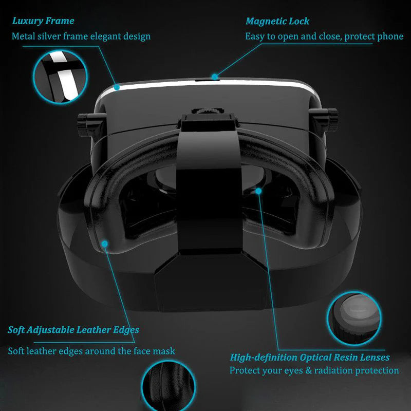 VR Shinecon Pro Virtual Reality 3D Glasses Headset