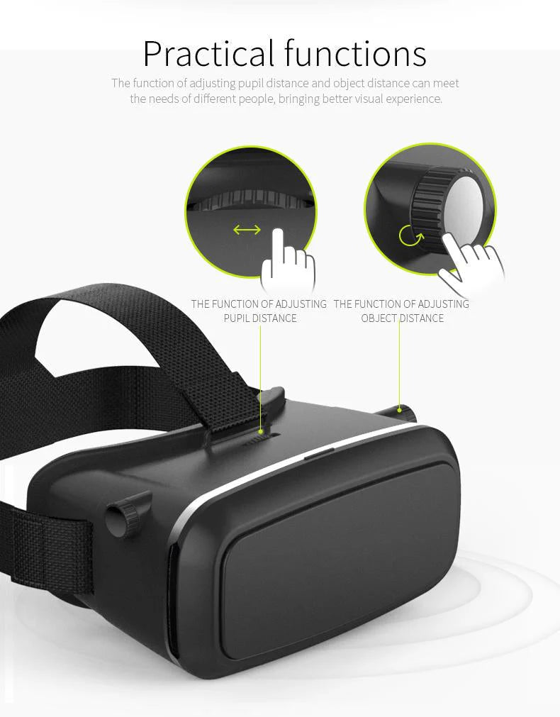 VR Shinecon Pro Virtual Reality 3D Glasses Headset